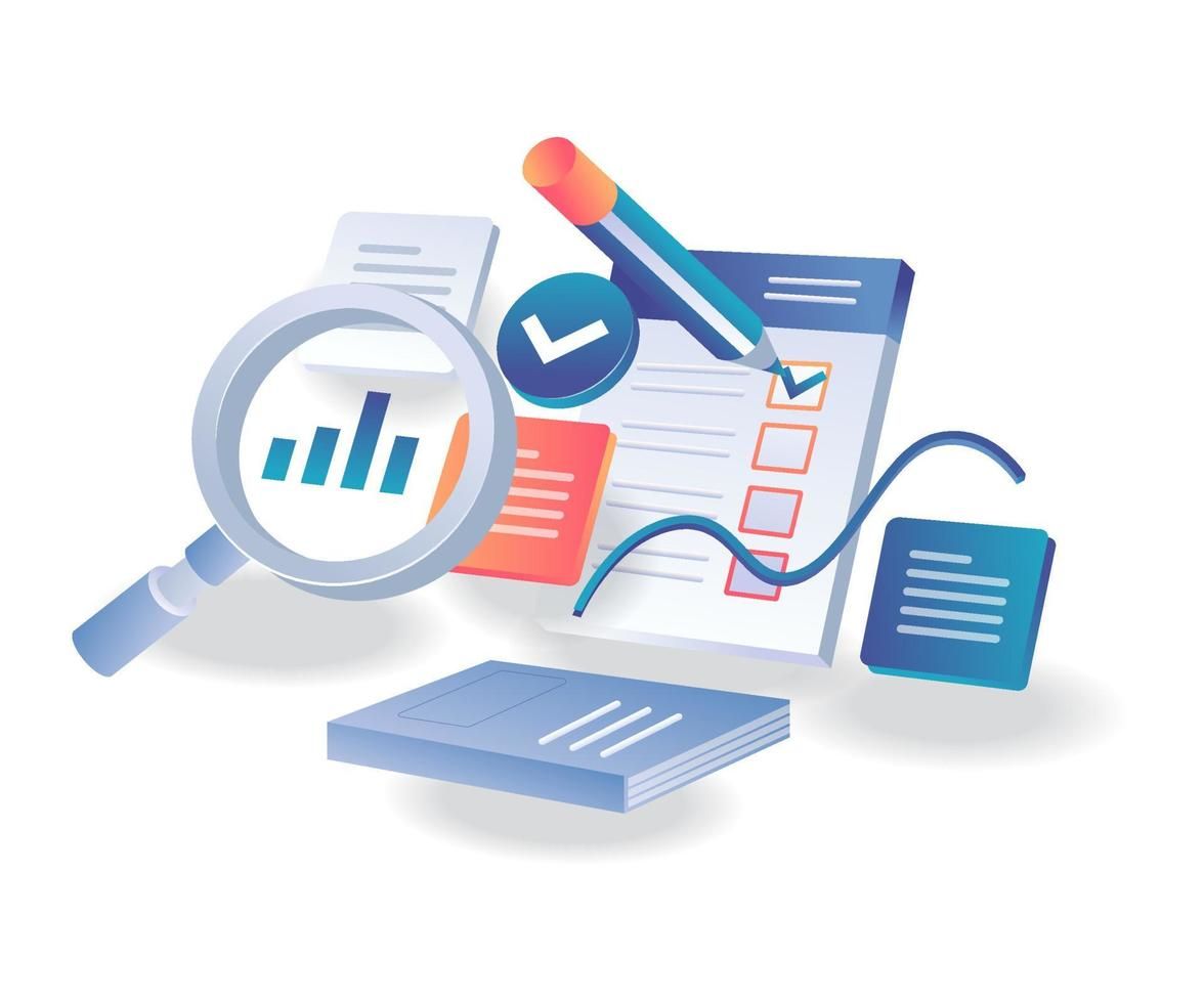 Bank data processing illustration