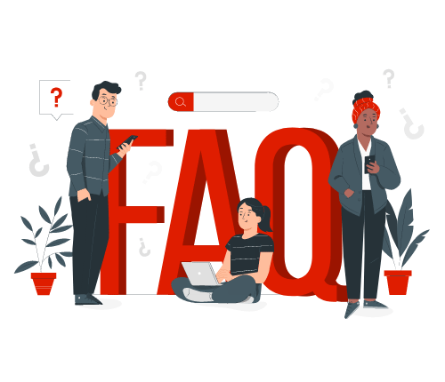 FAQ software support illustration